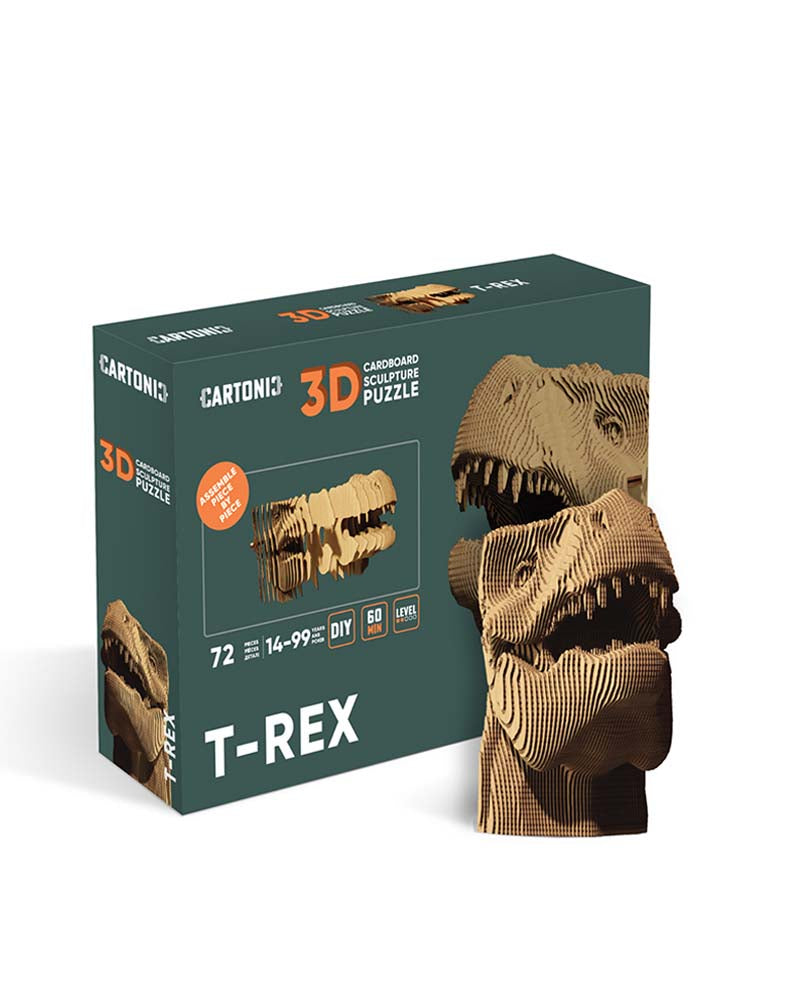 Puzzle t-rex cartonic