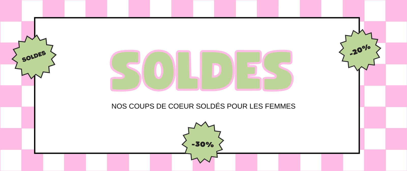 Des soldes pour vous mesdames !