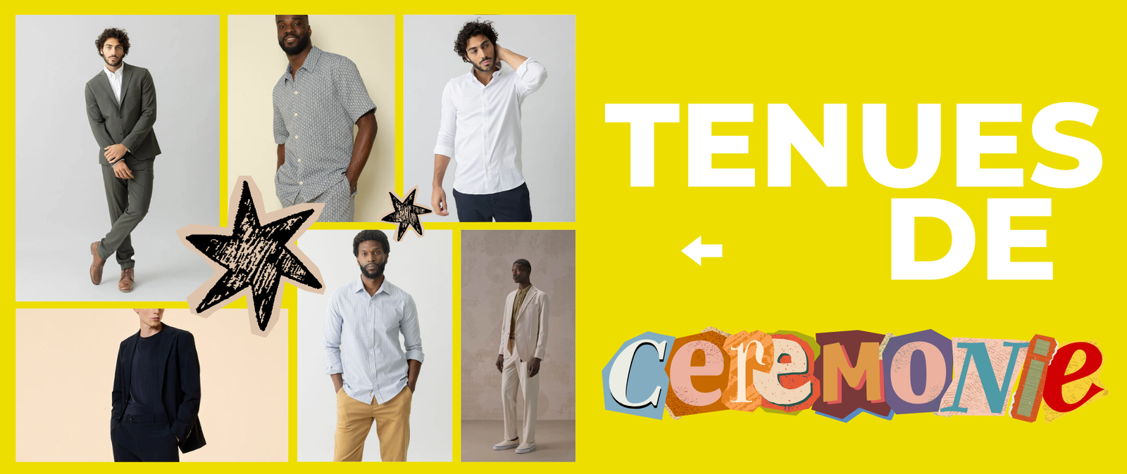 Looks de cérémonie homme