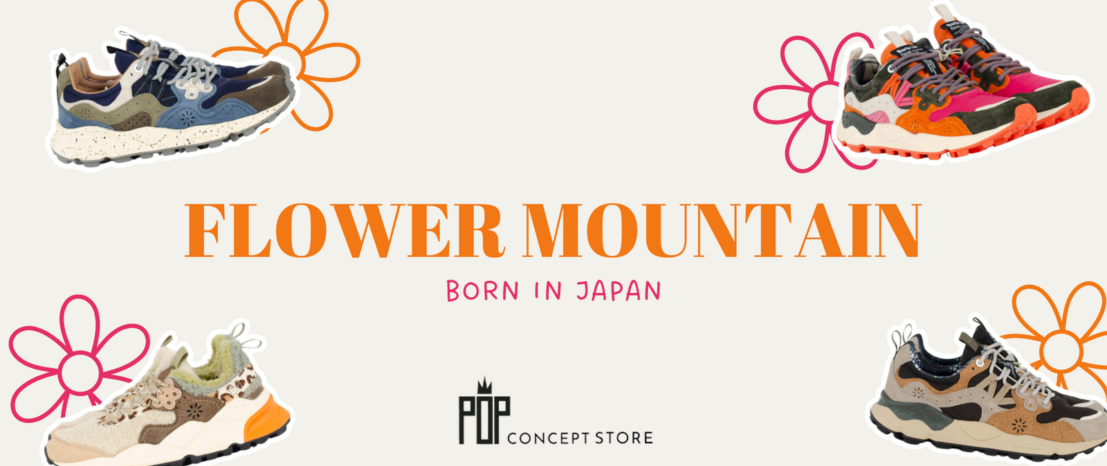 Flower Mountain: Les baskets pour les sportifs fashion