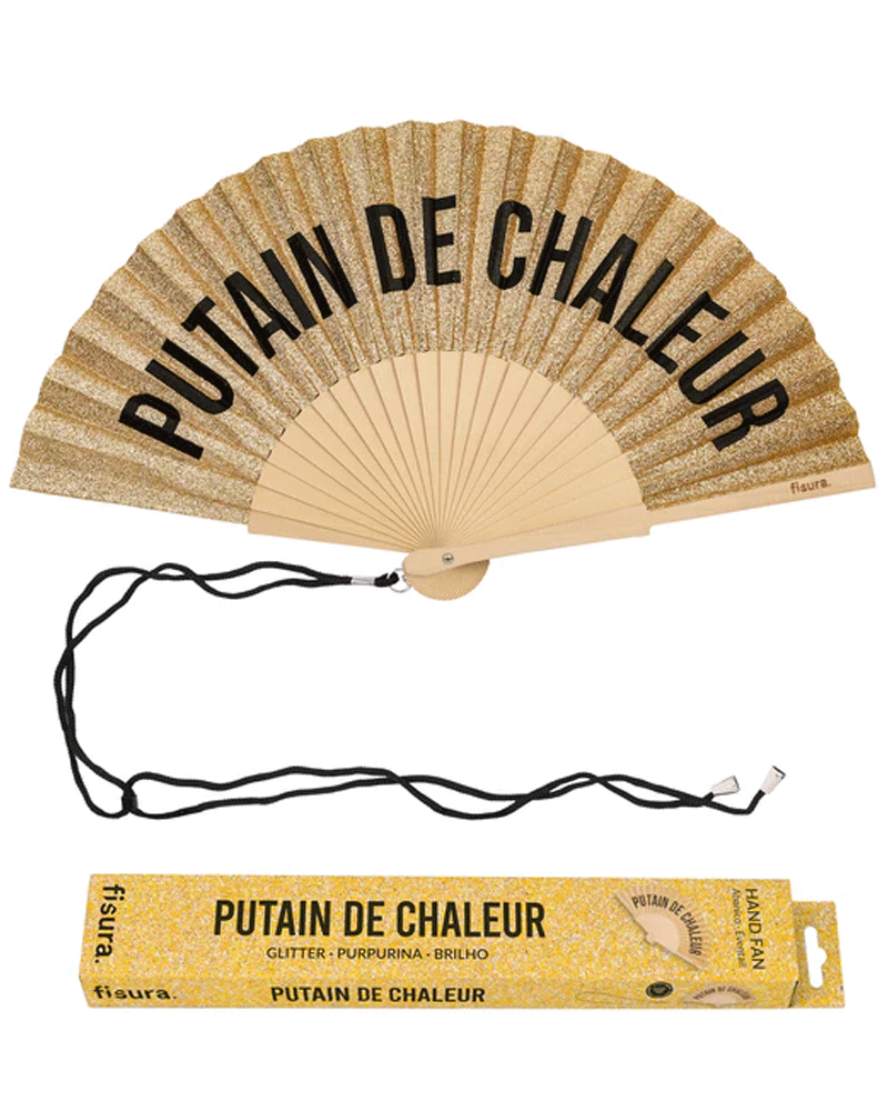 Eventail putain de chaleur fisura
