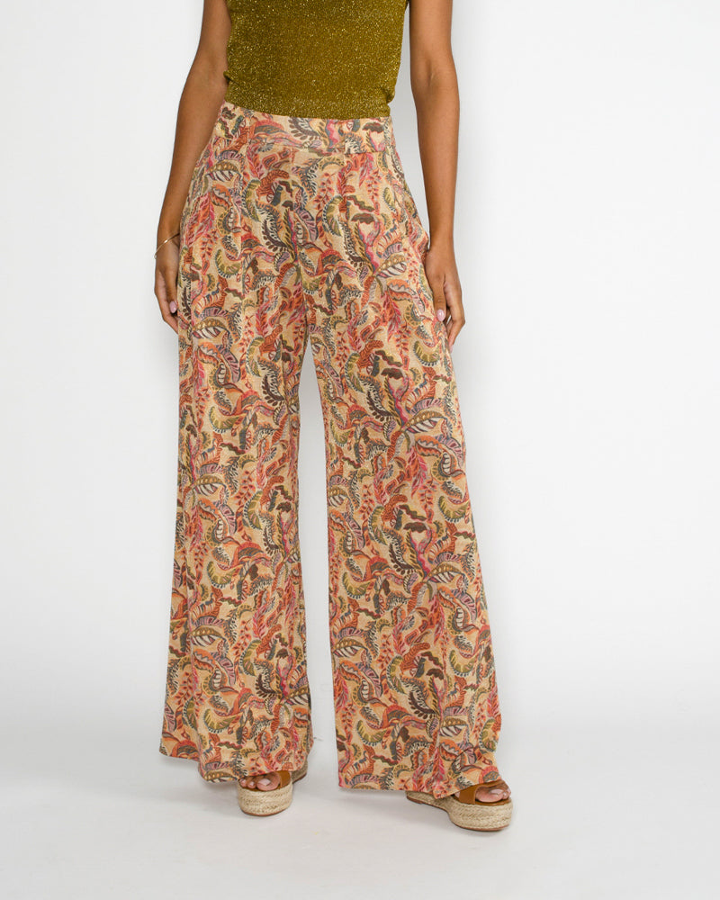 Pantalon print momoni