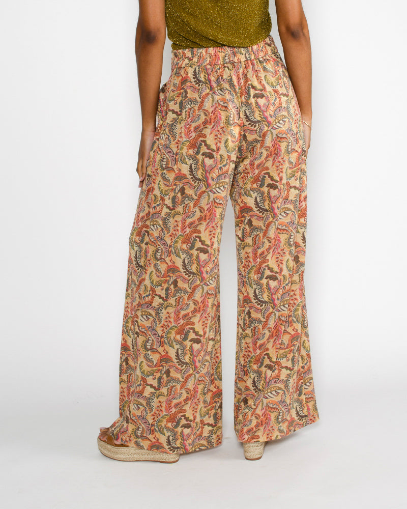 Pantalon print momoni