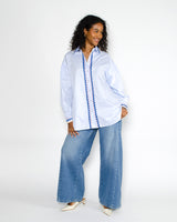 Chemise brodee poches momoni