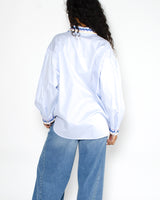 Chemise brodee poches momoni