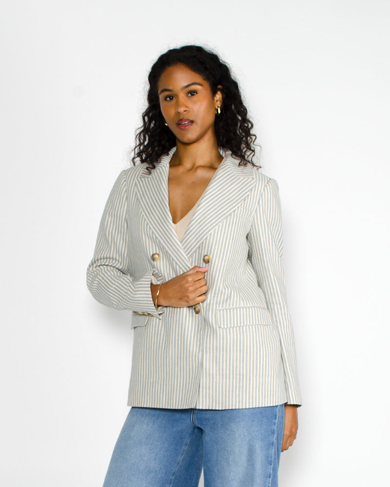 Veste croisee momoni