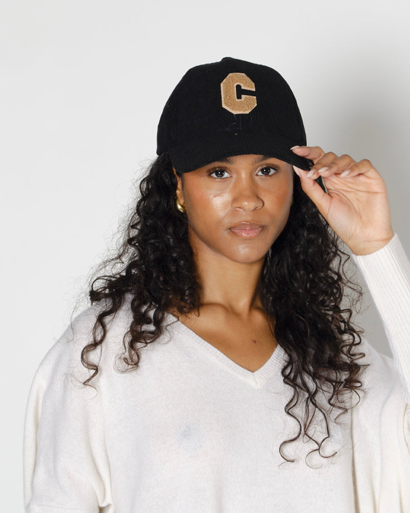 Casquette velours pop philosophy