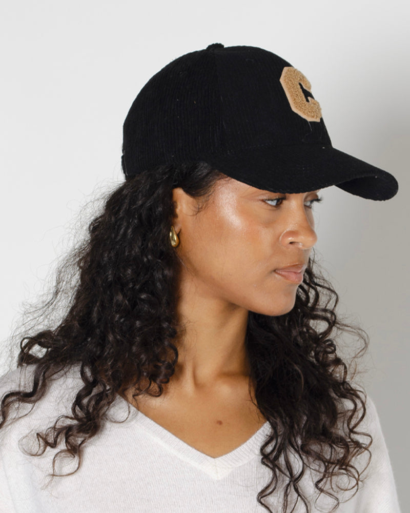 Casquette velours pop philosophy