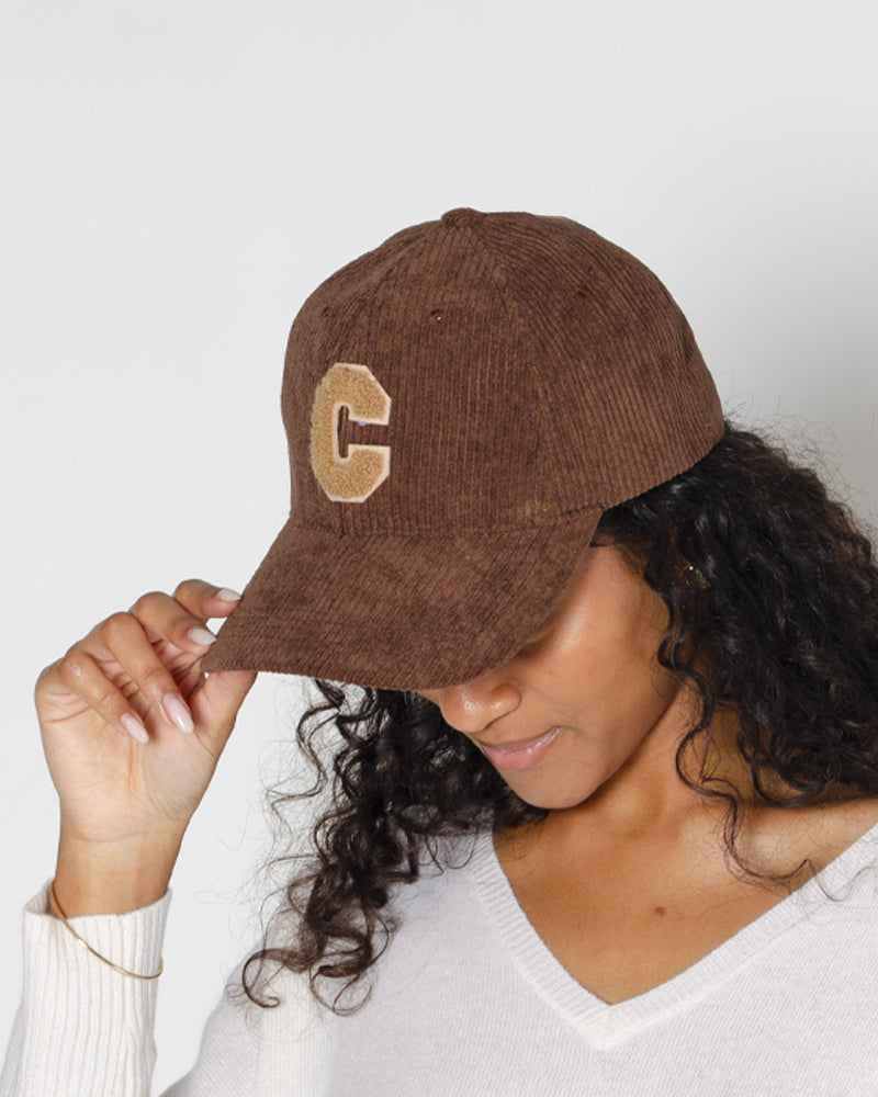 Casquette velours pop philosophy