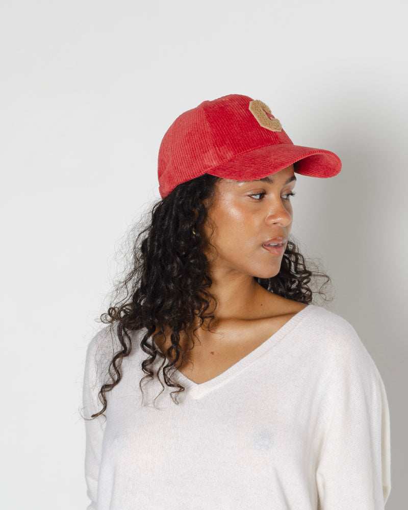 Casquette velours pop philosophy