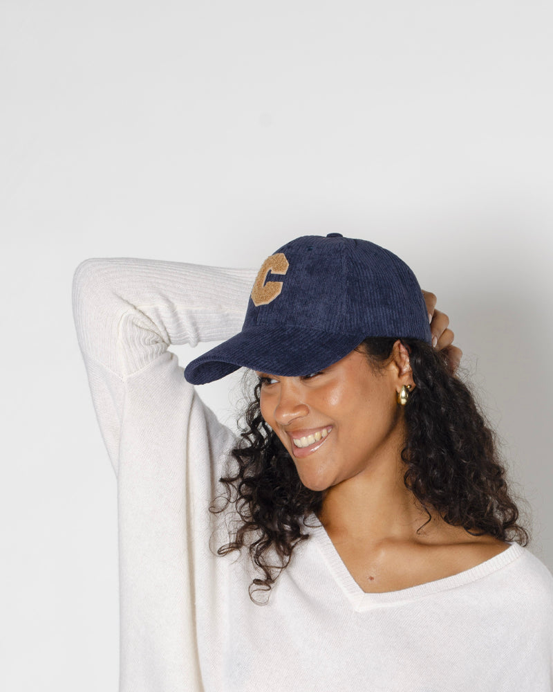 Casquette velours pop philosophy