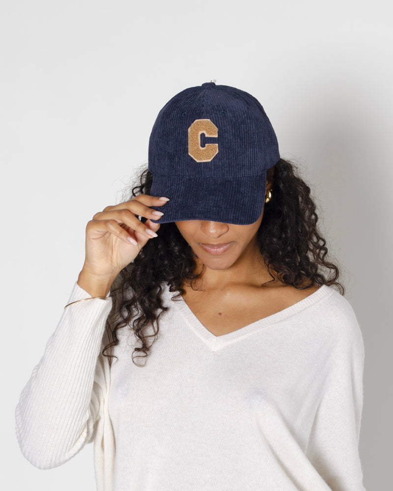 Casquette velours pop philosophy