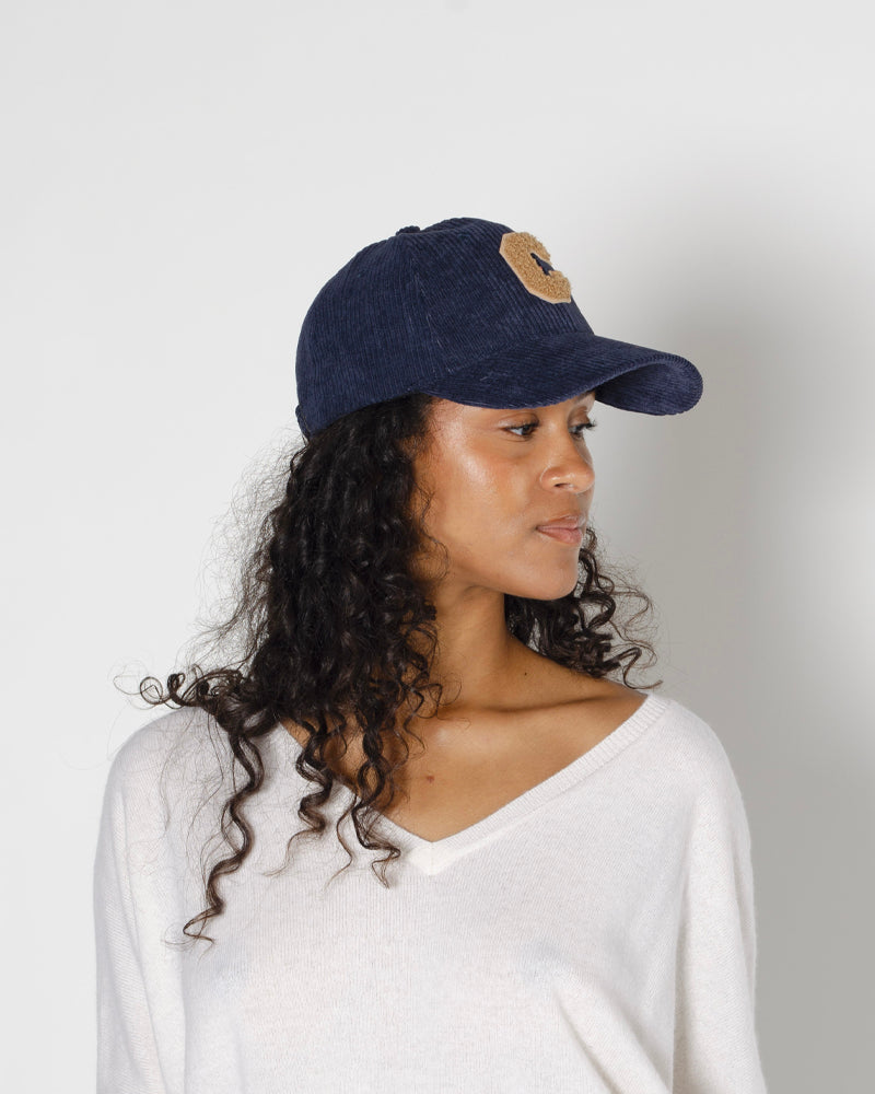 Casquette velours pop philosophy