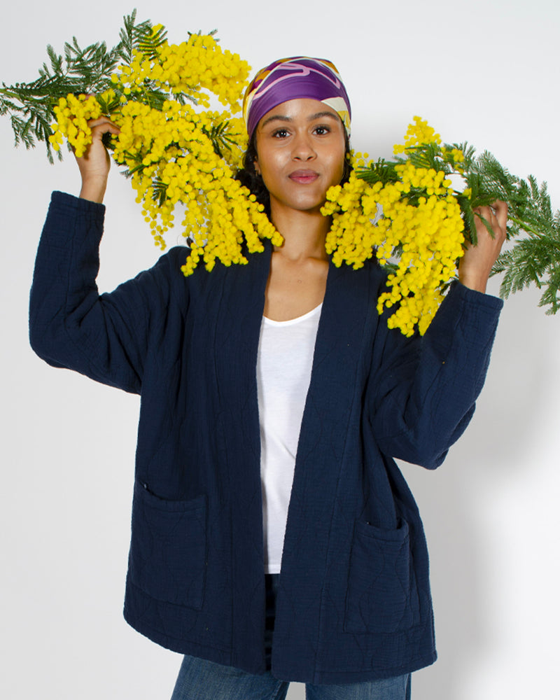 Veste kimono aokyanos