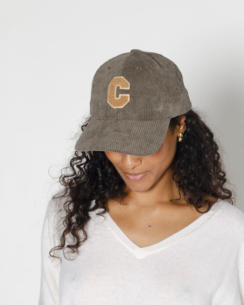 Casquette velours pop philosophy