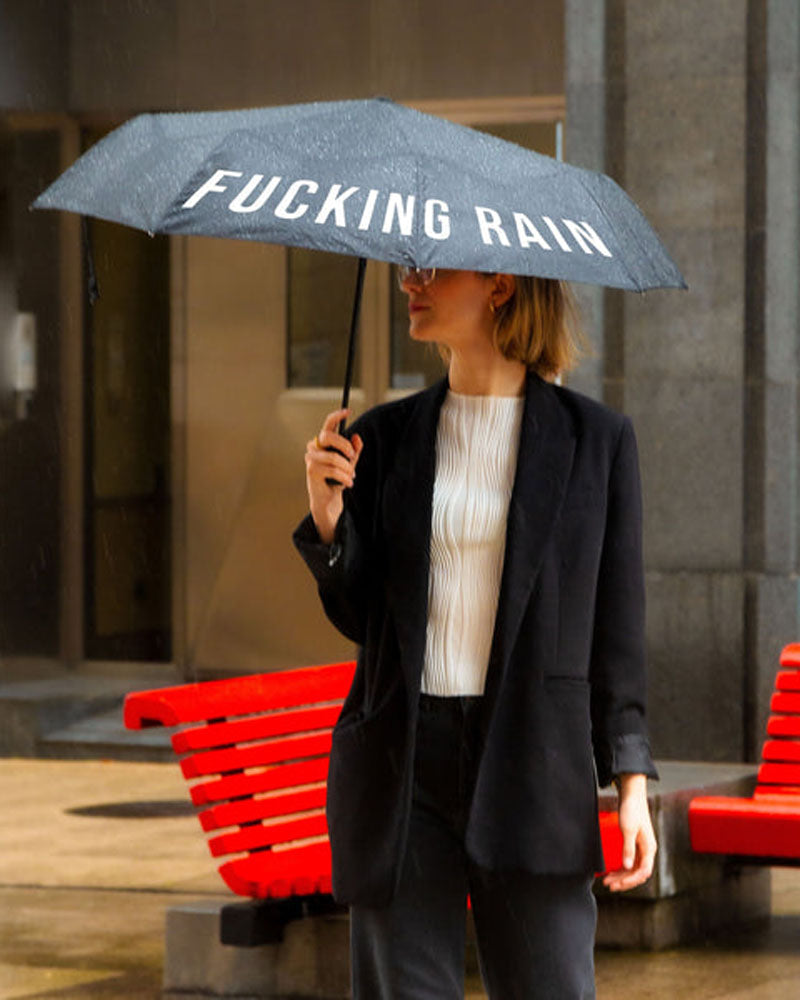 Parapluie pliant fucking rain fisura
