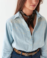 Chemise jean maison hotel