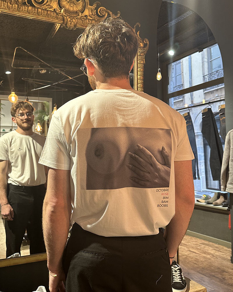 T-shirt octobre rose pop and shoes