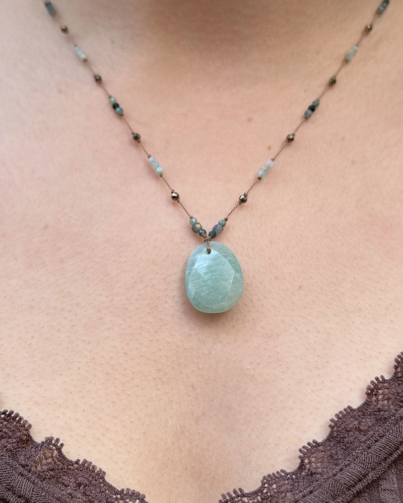 Collier paline de papioka