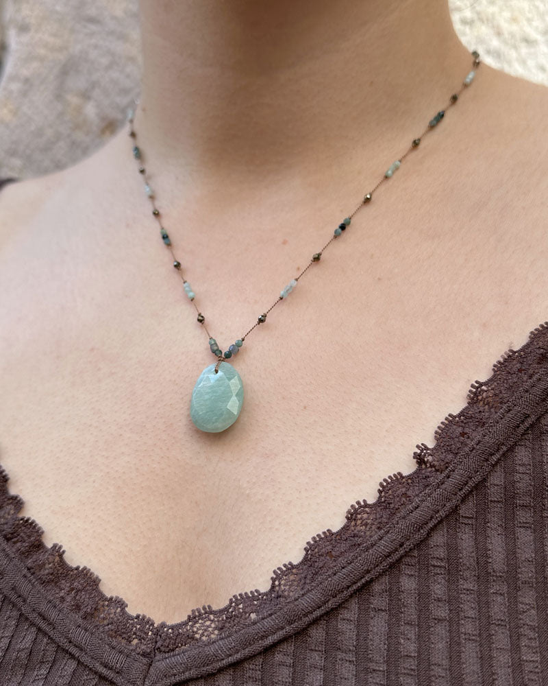 Collier paline de papioka