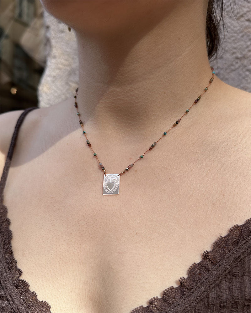 Collier paline de papioka