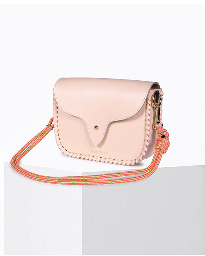 Bandouliere rayee craie