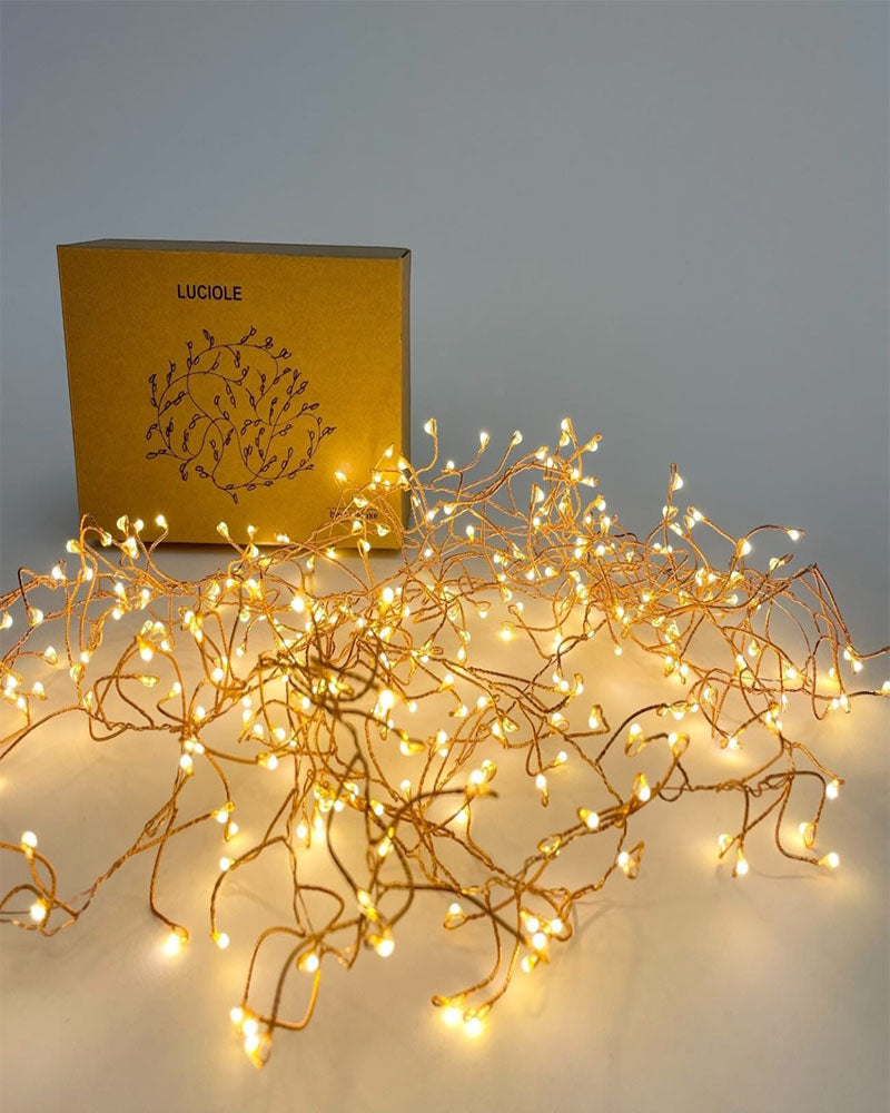 Guirlande luciole cuivre bazar de luxe