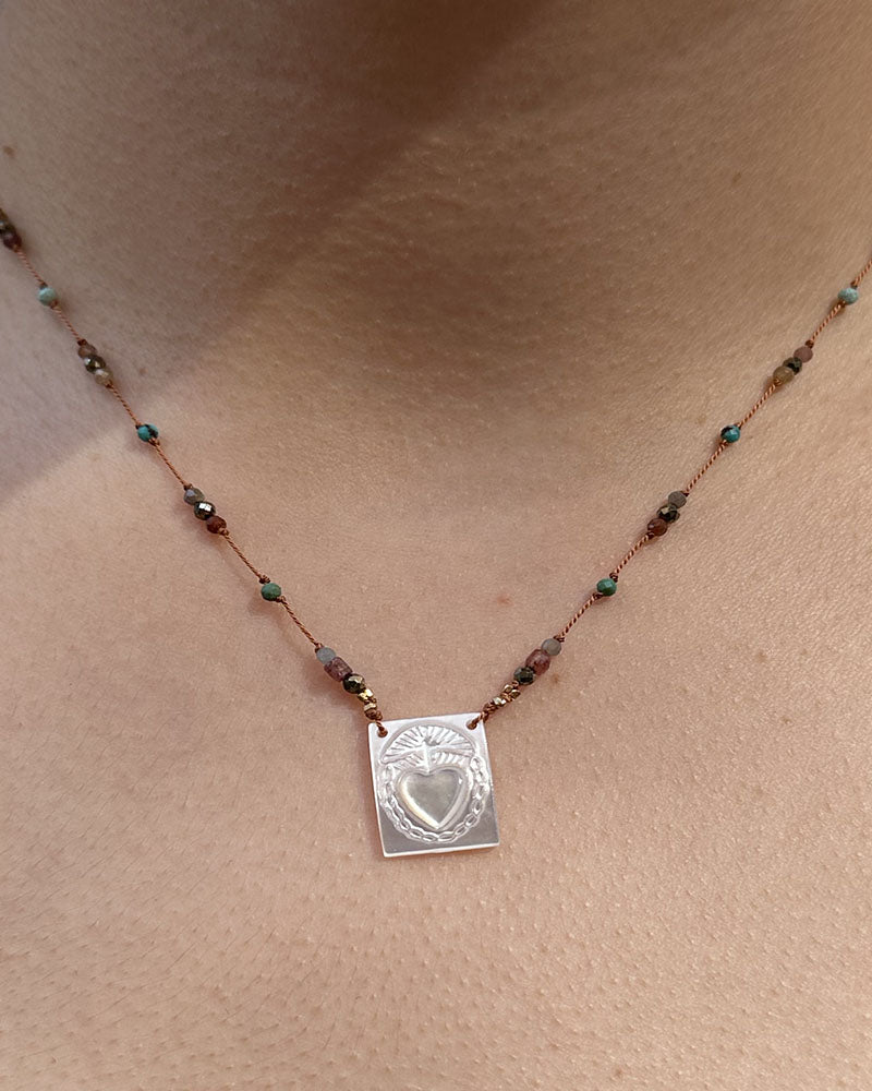 Collier paline de papioka