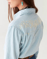 Chemise jean maison hotel