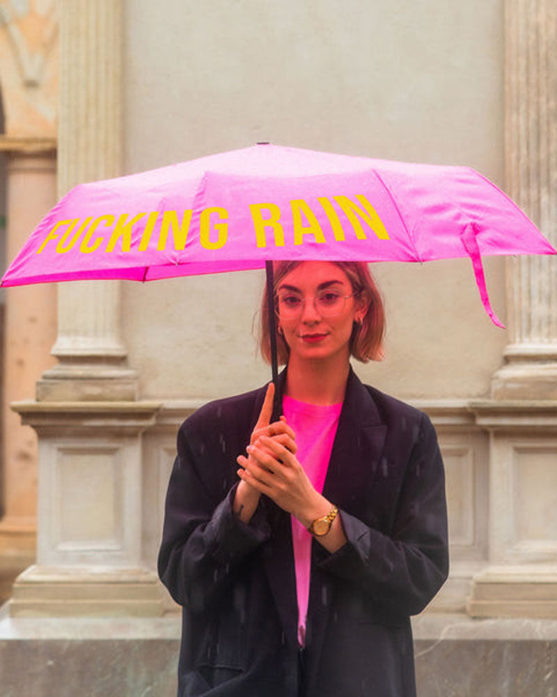 Parapluie pliant fucking rain fisura