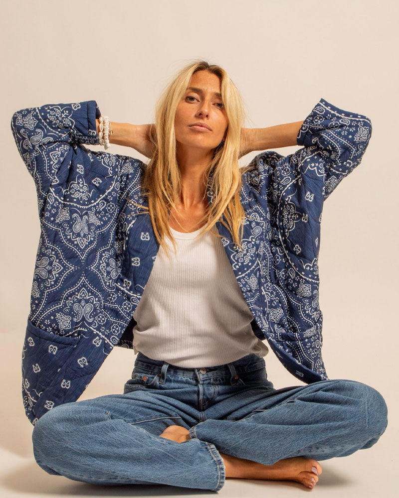 Veste matelassee bandana