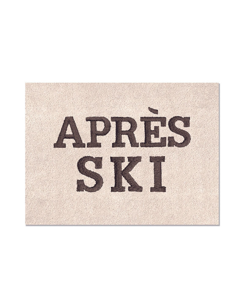 Set de table apres ski podevache