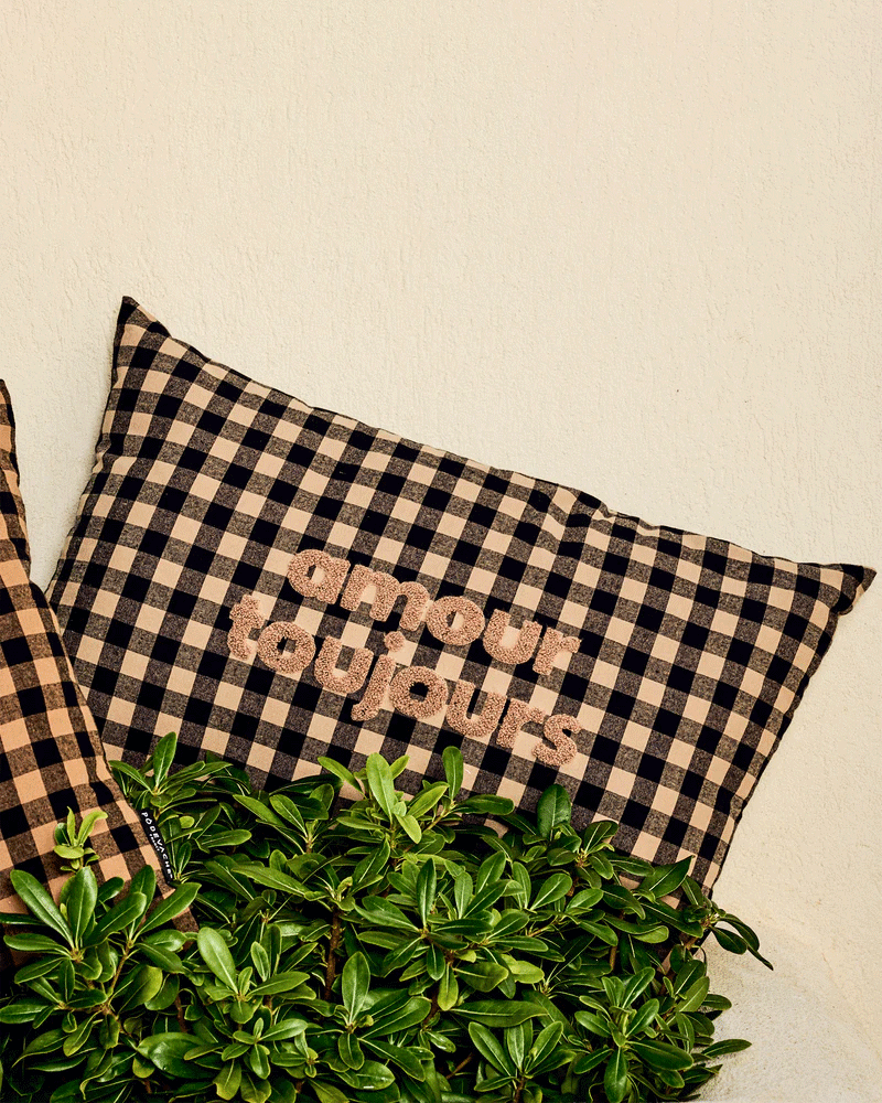 Coussin amour toujours podevache