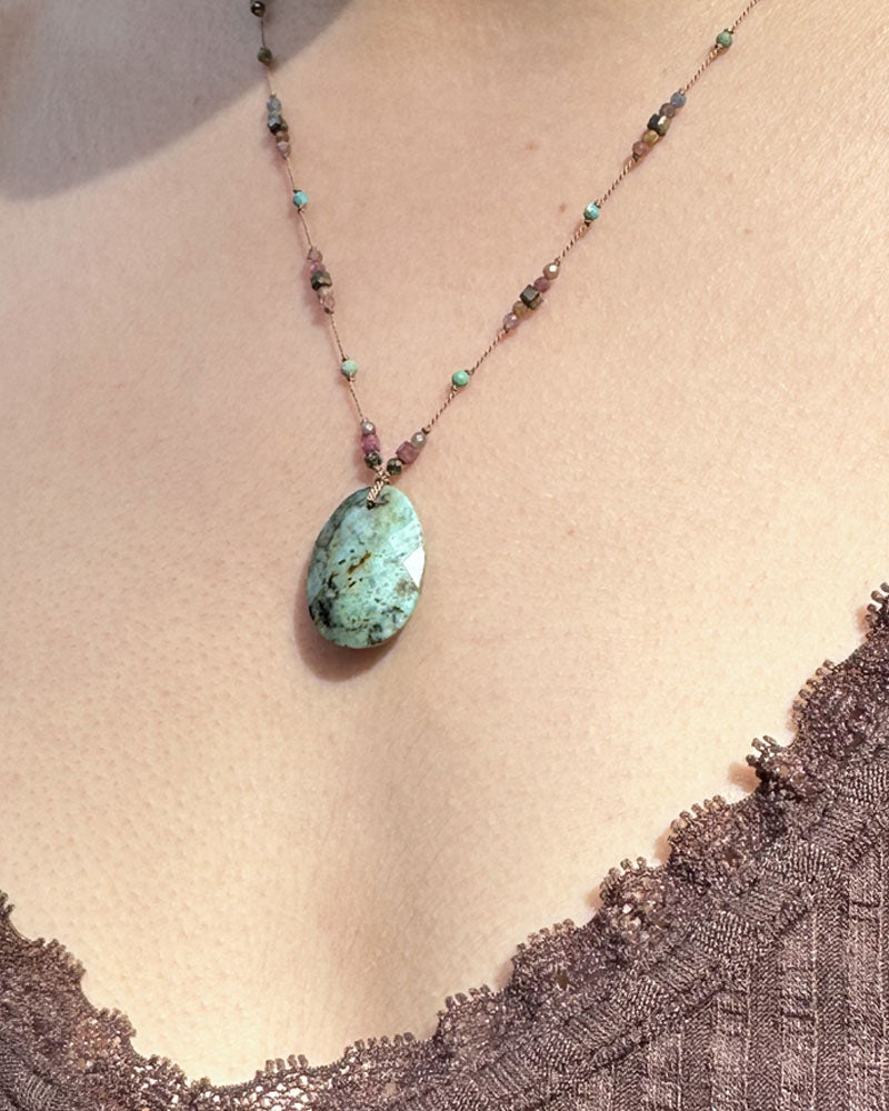 Collier paline de papioka