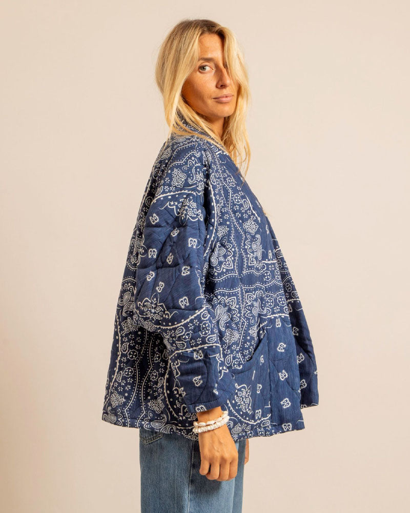 Veste matelassee bandana