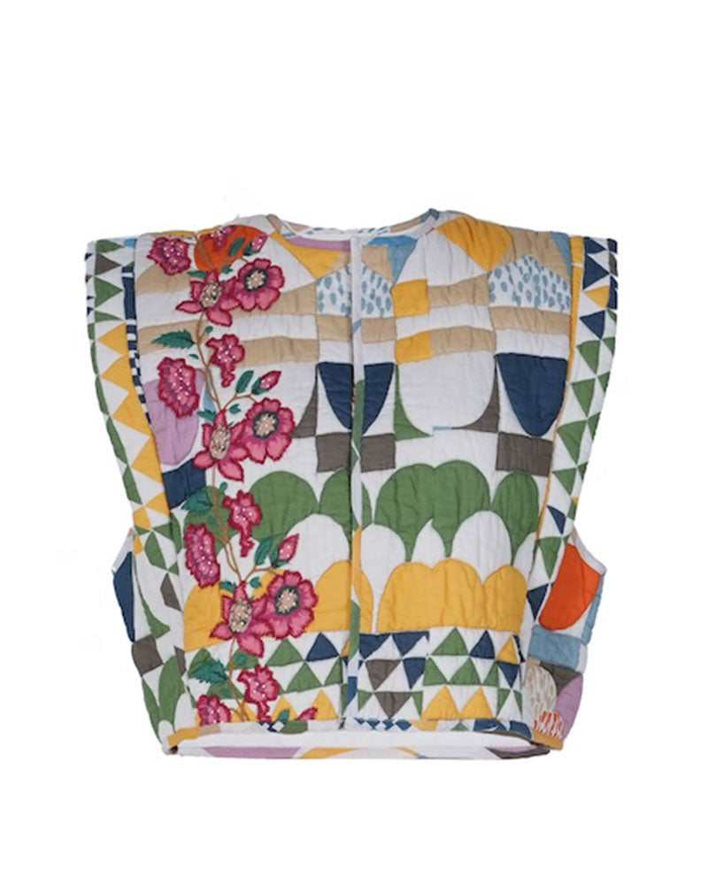 Bolero matelassee v de vinster