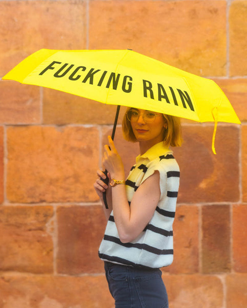 Parapluie pliant fucking rain fisura