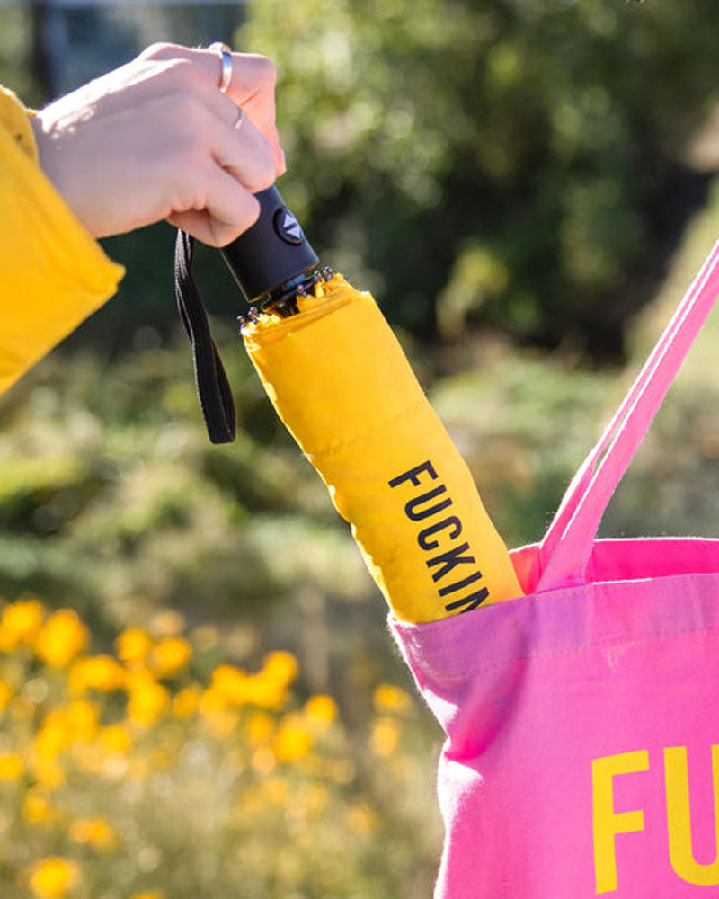 Parapluie pliant fucking rain fisura