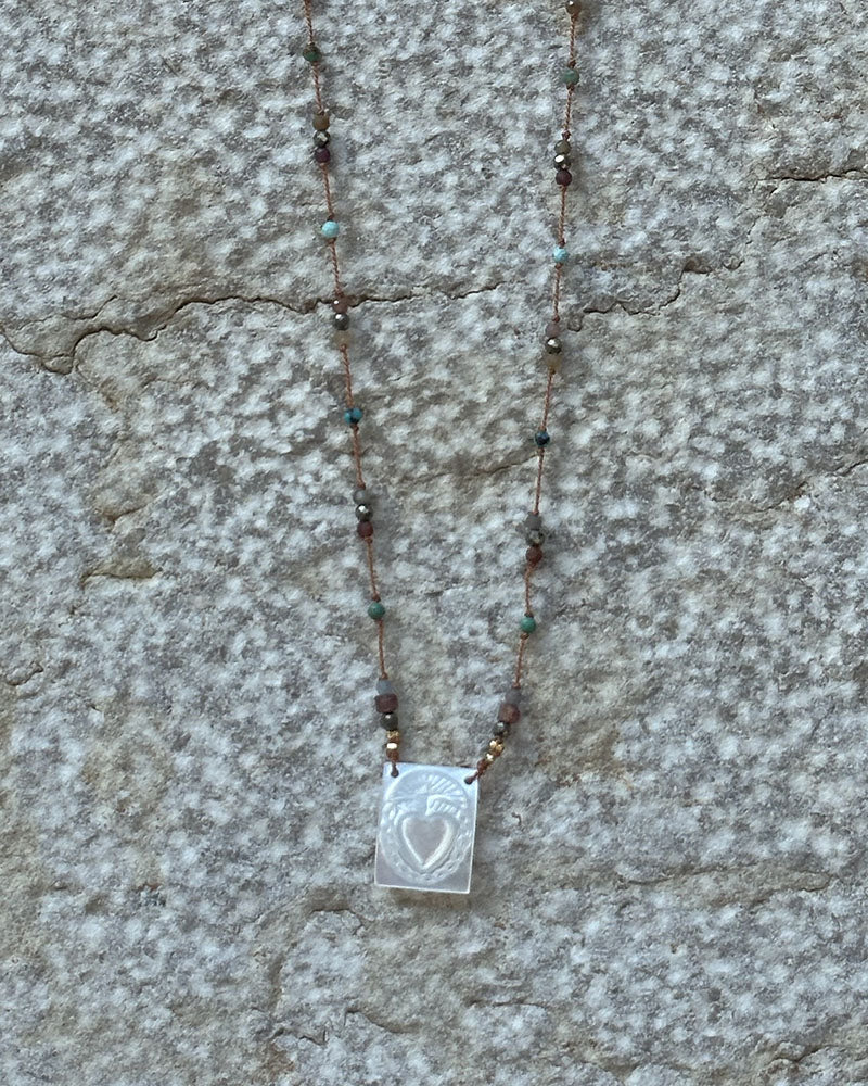 Collier paline de papioka