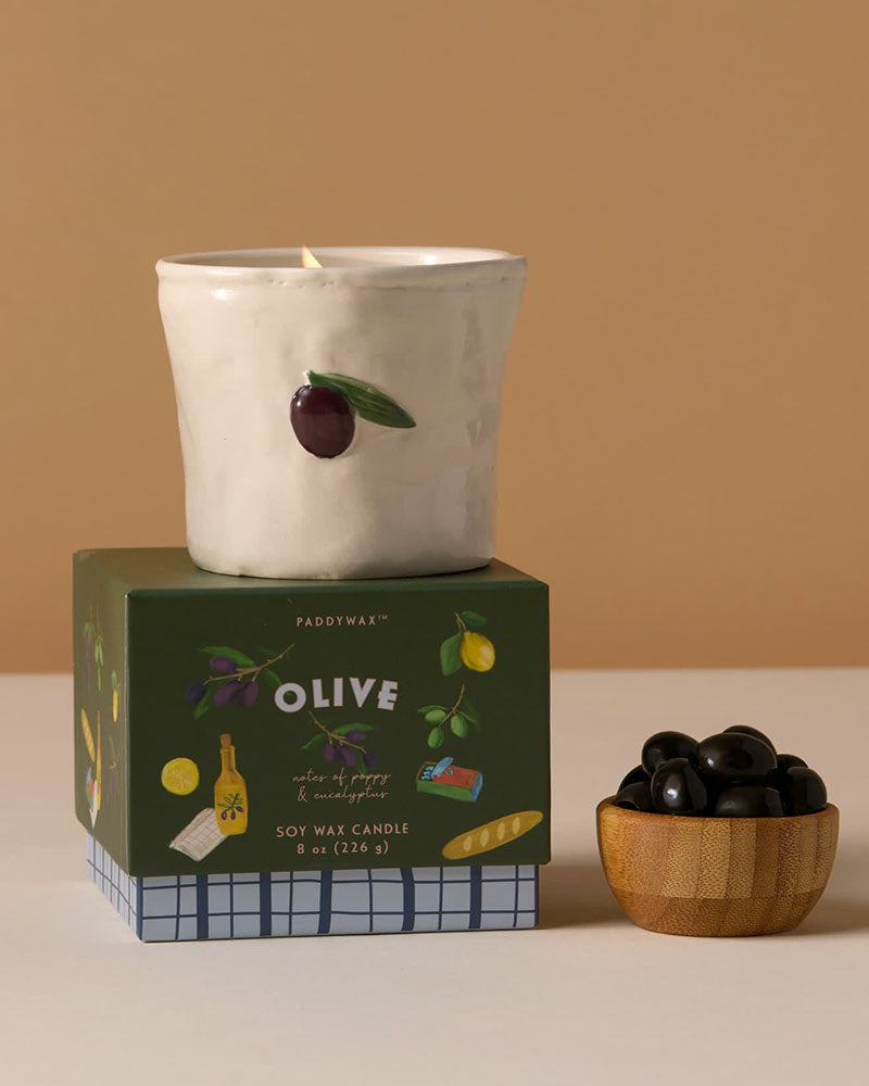 Bougie olive paddywax