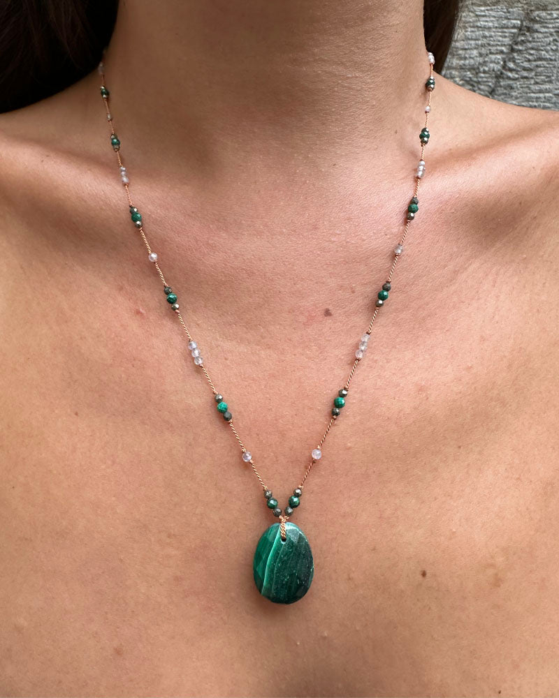 Collier paline de papioka