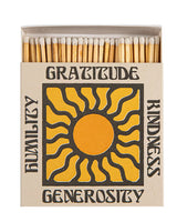 Boite allumettes gratitude and kindness