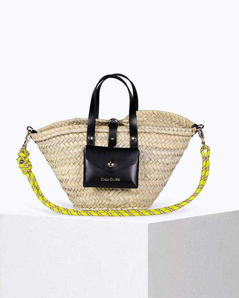 Bandouliere rayee craie