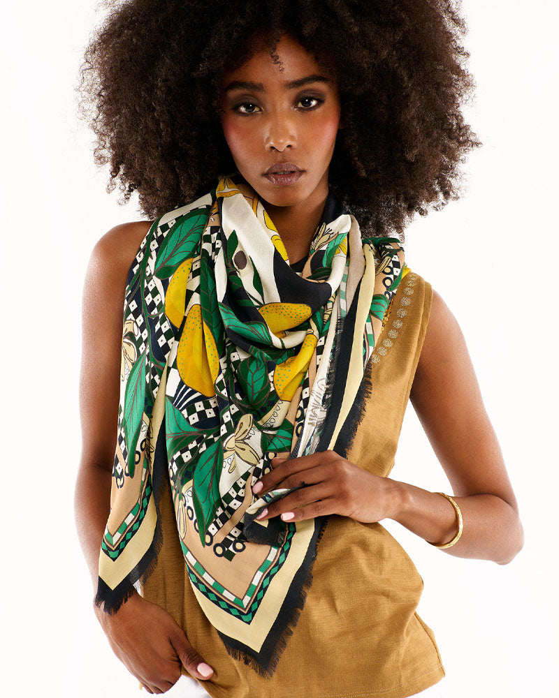 Foulard big 130x130 wild by amenapih