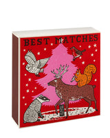 Boite allumettes woodland christmas