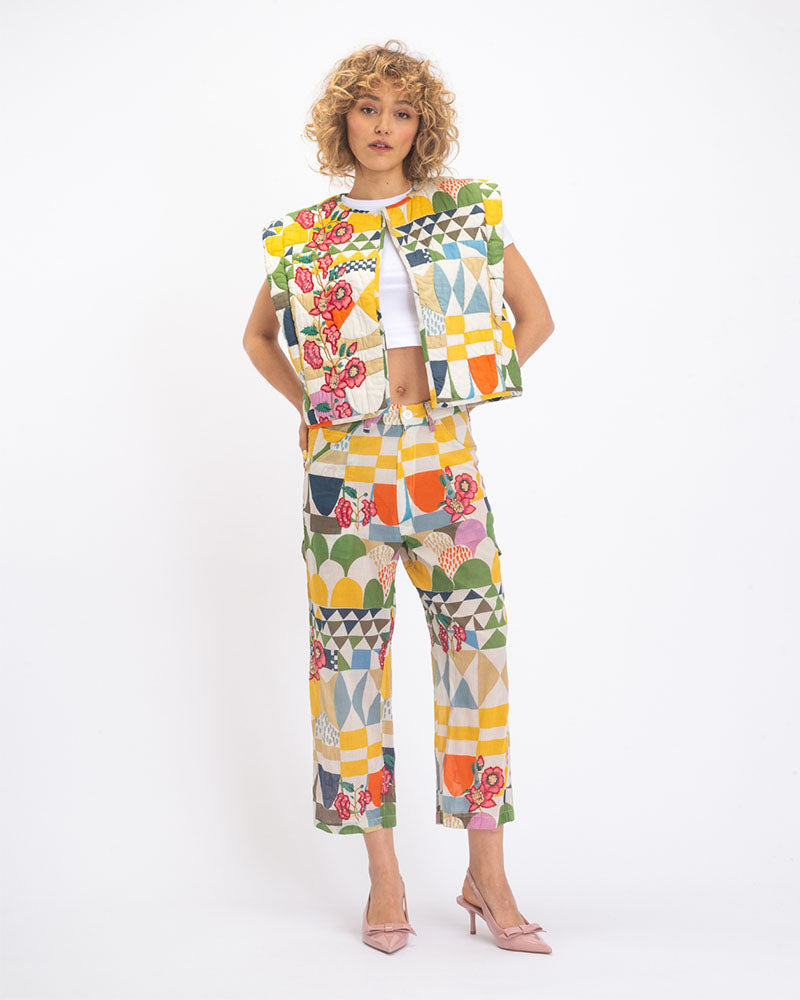 Bolero matelassee v de vinster