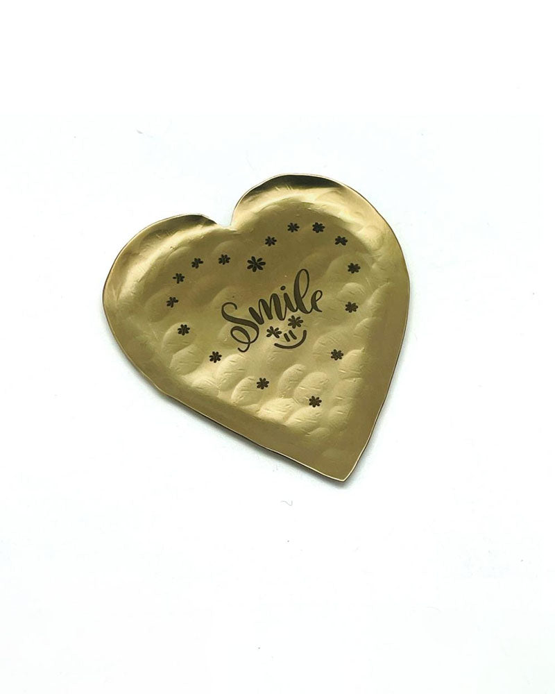 Vide poche coeur smile noï