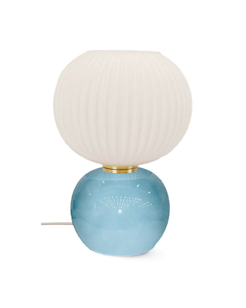Lampe adonis pm bleu opjet