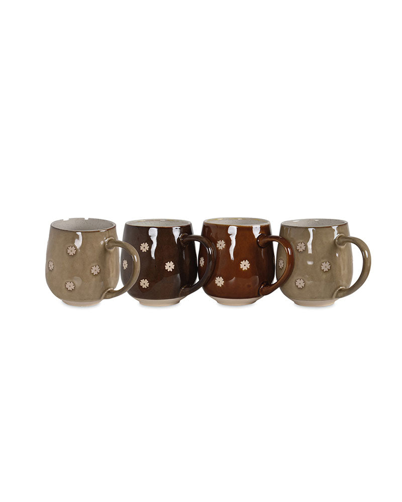 Set 4 mugs opjet