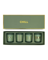Coffret 4 bougies opjet